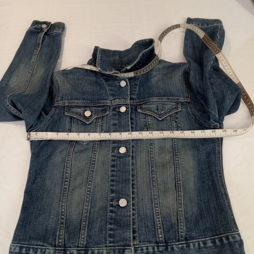 Gap Women's Vintage Classic Denim Blue Jacket Size Small - Picture 11 of 16